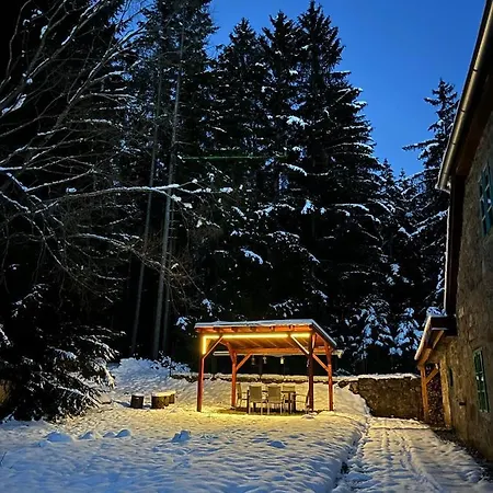 Pod Lipenskou Hrazi Tatil Evi Loučovice